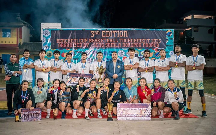 Rah nam lahduh ka SYM ha ki shynrang & ka Dubakh ha ka liang ki kynthei basketball