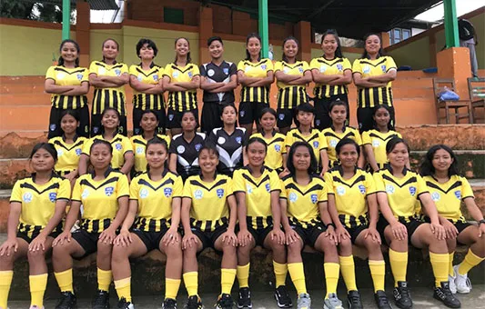 Ïoh jersey ïalehkai ka PFR Football Academy na ka HYC PFR