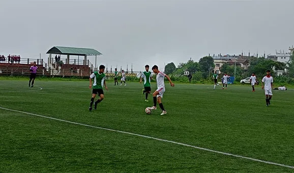 Khur jingjop ka JDP, RC Eve, Mang Hai Ryum, Marian Hills, & Jowai Govt. subroto-cup