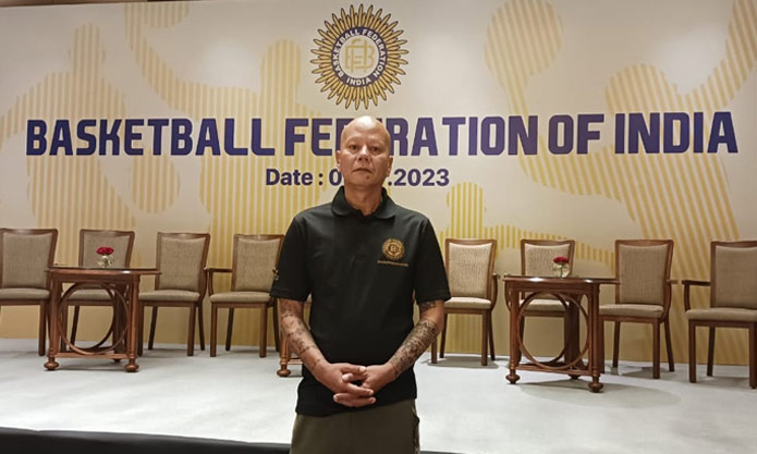 Shah jied u Bah Donald kum u VP ka Basketball Federation of India donald