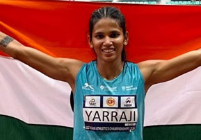 Khur ka India 3 ki takma ksiar ha ka Asian Athletics Championships jyoti