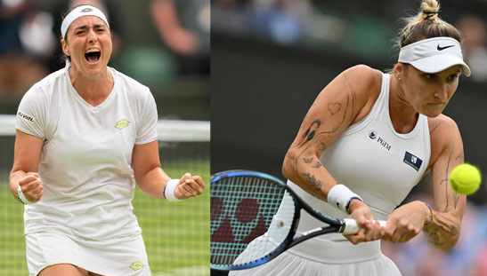 Yn iaknieh nam lahduh ka Vondrousova & Jabeur ha ka Wimbledon wimbledon