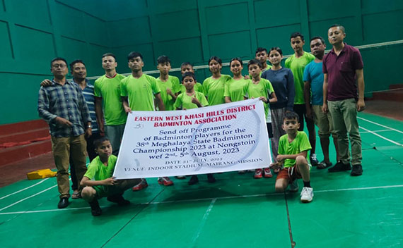 Kitbok ka EWKHDBA ïa ki nongïalehkai ki ban ïashim bynta ha ka State Badminton WKH