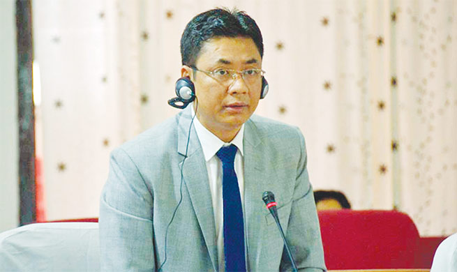 Kwah u President ka TMC ïa u Bah George Lyngdoh kum u kyrtong MP george