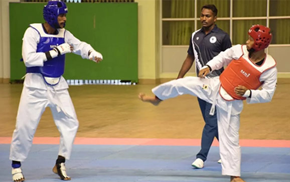 La plie ïa ka Inter-Frontier Judo Cluster Competition 2023 ha NEHU judo
