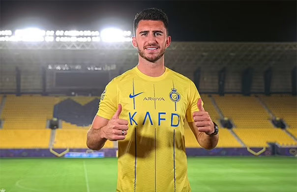 Mih noh u Aymeric Laporte na ka Manchester City ban pynïasoh sha ka Al Nassr laporte