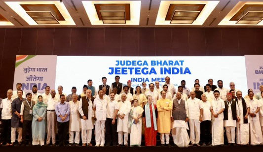 Yn ïasnoh kti ka kynhun synrop INDIA ban ïakhun ha ka ilekshon LS INDIA