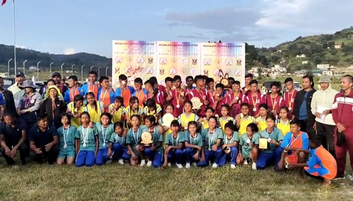 Khur nam lahduh ka Kynshi HSS ha ka Inter School Kho Kho Tournament kynshi-hss