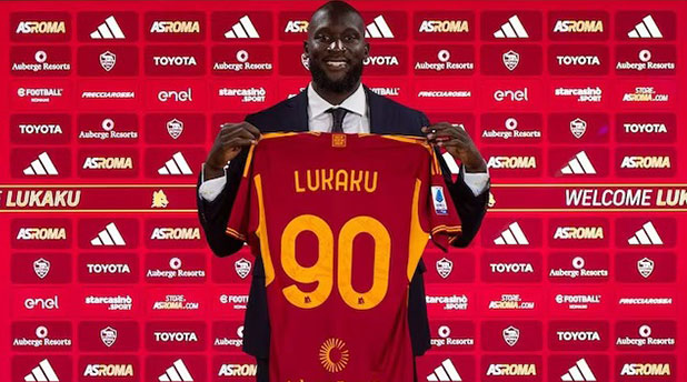 Pyndep ka AS Roma ban soi ïa u Romelu Lukaku lukaku