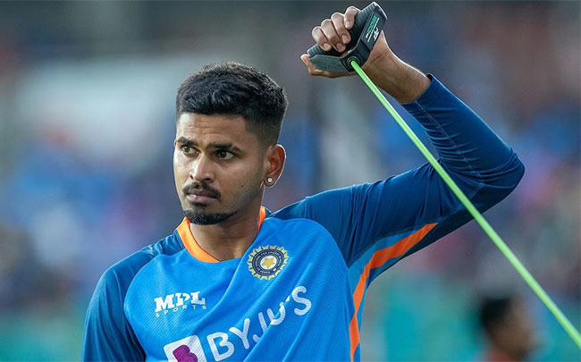 Yn duh ïalehkai u Iyer ïa ka India ha ka jingïakhun pyrshah ïa ka Pakistan shreyas
