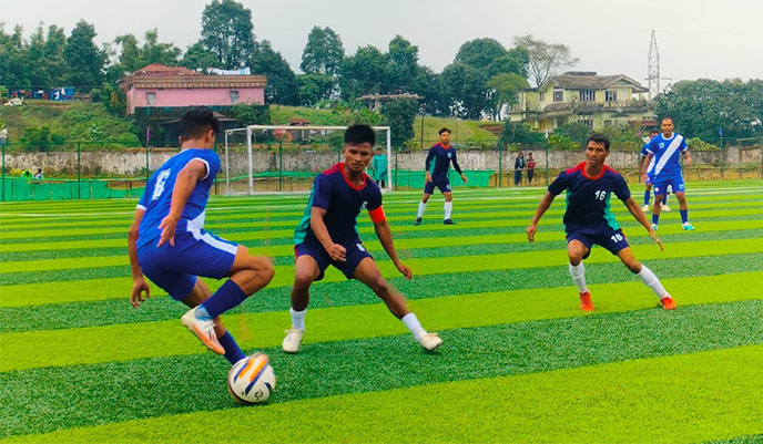 Rung quarter final ka Ladrymbai & Tpepswer ha ka EJHDFA 1st Division ejhdfa
