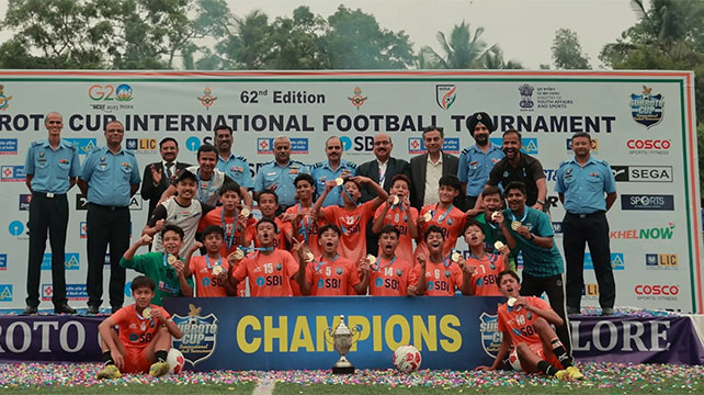 Rah nam lahduh ka CISCE ha ka U-14 Subroto Cup naba pynliem ïa ka kynhun na Mizoram subroto-cup
