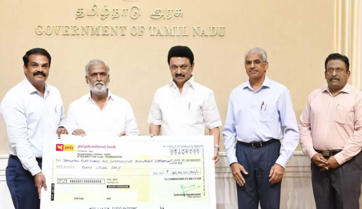 Ai jingïarap u Myntri Rangbah ka TN da T. 40 klur sha ki jaka mane blei M-K-Stalin