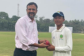 Liem noh ki khynnah U-16 ka Meghalaya ha ka Vijay Merchant Trophy marak