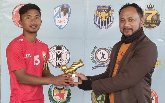 Lyngba ka hat-trick u Shano, pynliem ka Shillong Lajong ïa ka AFC Manipur shano