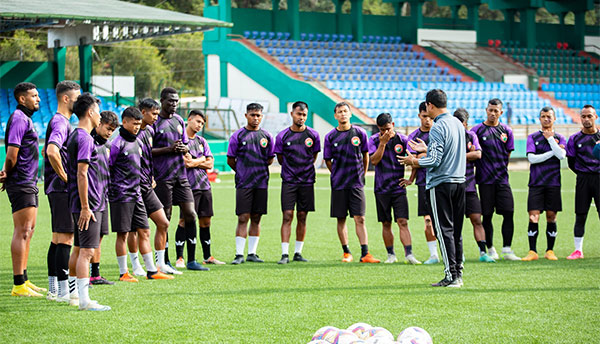 Mynta yn ïakhun ka Lajong pyrshah ïa ka Churchill Brothers ha la ïing shillong-lajong