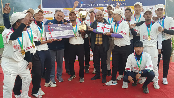 Rah nam lahduh ka Mawsynram bad Jowai ha ka Softball Championship softball-championship