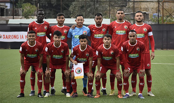 10 tarik ka Shillong Lajong pyrshah ïa ka Kerala Blasters ha ka Kalinga Super Cup lajong