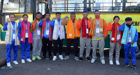 Mynta yn plie ka President ka ri ïa ka 5th Meghalaya Games meghalaya-games