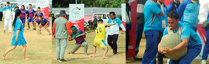 Paw ki jingïalehkai tynrai ha ka Meghalaya Games, lahduh ka EKH, WJH & WGH meghalaya-games