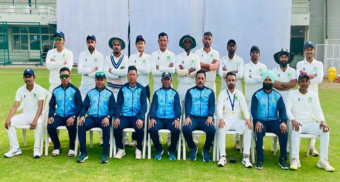 5 wiket khur u Dippu, jop ka Meghalaya ïa ka Arunachal da ka innings & 172 run meghalaya