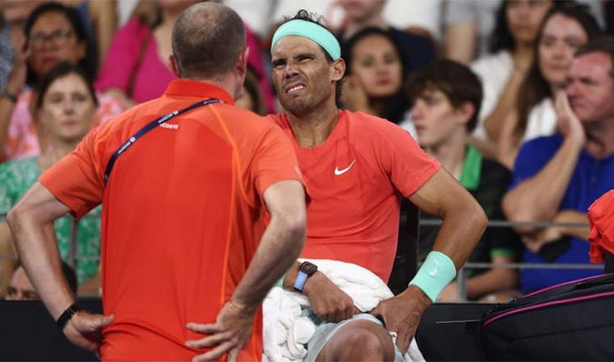 Weng noh u Rafael Nadal na ka lympung Australian Open namar ka jingshitom nadal