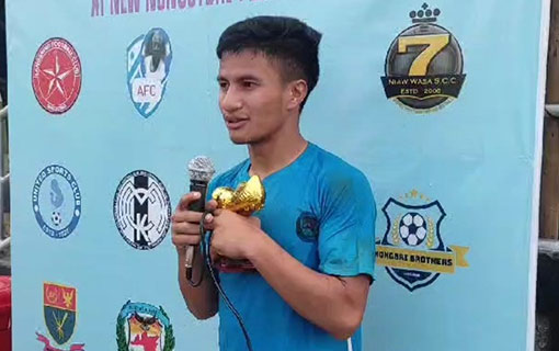 Khur jingjop ka Ri Bhoi ha ka quarter-final player