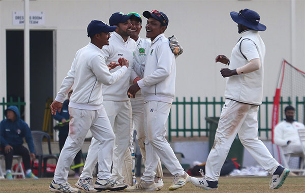 Ha ka lympung Ranji Trophy, da shi pali bad 128 run pynliem ka Meghalaya ïa ka Nagaland ranji-trophy
