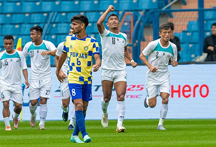 La pynïakap ïa ka Meghalaya ha ka thup ba kham jwat ha ka Santosh Trophy santosh-trophy