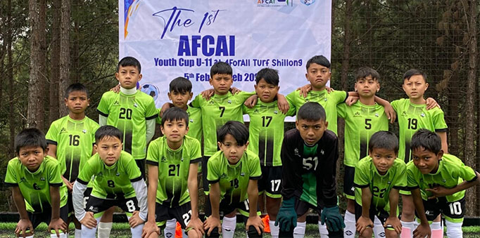 La sdang ïa ka AFCAI U-11 Youth Cup ha Diengïong AFCAI