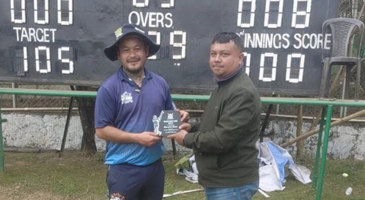 Jop ka Donkin CC ha kaba sdang ïa ka First Division Shillong Cricket League Rohit-Rai.