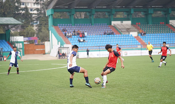 Pynïakhaid u Freestar ïa ka Mylliem pyrshah ïa ka Mawkhar ha ka 1st Division first-division