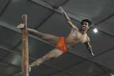 Mynta yn plie ïa ka Khelo India University Games, yn ïadon lang u Anurag ha Guwahati khelo-india