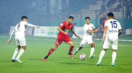 I-League: Shwa ban wai shah pynïakhaid ka Lajong ha ka Rajasthan United lajong