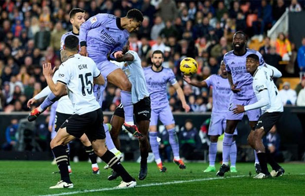 Ïakhaid ka Real Madrid & Valencia, shah sei ‘Red Card’ u Bellingham bellingham