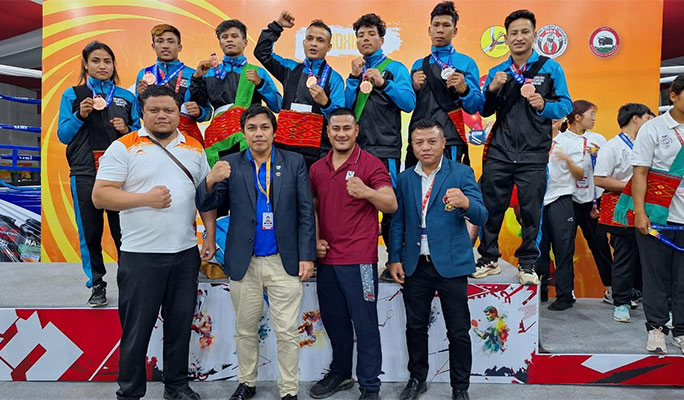 North East Games: Khur u Bhalang ïa ka takma rupa, kamai bun ka Jylla ïa ki takma rnong boxing