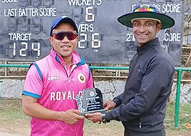Da 4 wiket jop ka Royal CC ïa ka Sputnik ha ka Super Division Cricket League super-division-cricket-league