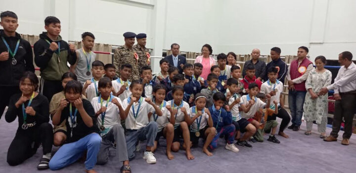 Rah nam lahduh ka Ri Bhoi District ha ka State Level Muay Thai Championship Muaythai