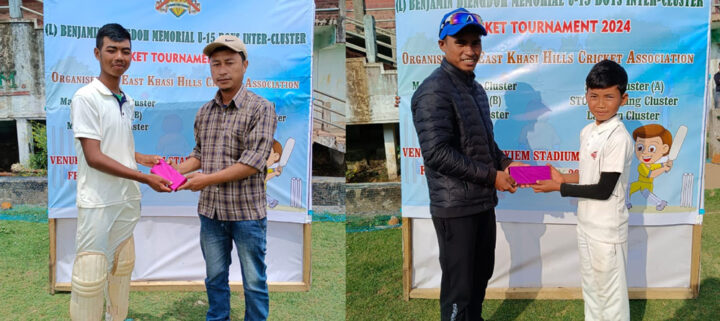 57 run khyrwit u Dameshwa ïa ka Sohra Cluster (B), 5 wiket shim u Othaniel ïa ka Sohra Cluster (A) Picsart_24-04-24_14-05-26-5