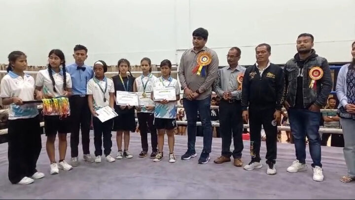 Sdang ka State Level Muay Thai Championship, wan shim bynta palat 200 ngut ki khynnah Videoshot_20240412_221707