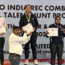 Hapdeng, ka Mainu Ridonisha Syngkli kaba la khur ïa ka ksiar ha ka Khelo India REC Combined National Talent Hunt Programme ha Rohtak.