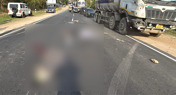 Ba thmu jam shakhmat, leit tynrah ka ‘Scooty’ ïa ka Hyundai Eon bad rung ha khrum trok, khlad ar ngut hashen aksiden
