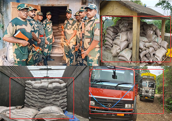 Ïoh kurup ki BSF 44 hajar kilo ka shini ba thmu khaïi be-aiñ sha Bangladesh bsf