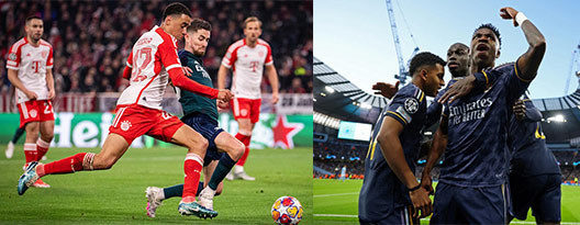 Rung semi final ka Bayern Munich & Real Madrid ha ka Champions League champions-league