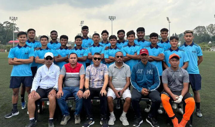 7 tarik yn mih ka Meghalaya ban ïashim bynta ha kaU-20 National Football Championship ha Chhattisgarh 438263805_784019433859625_7