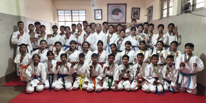 Khur ka Jylla haduh 57 tylli ki takma ha ka All India Karate Championship AMKA