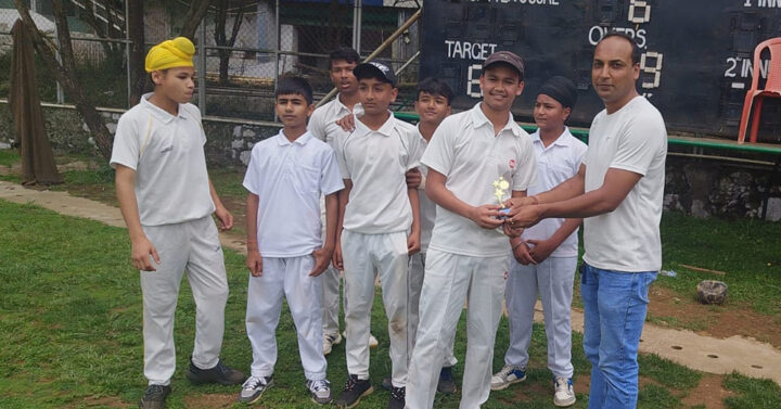 Rung final ka St. Edmund’s & Sunrise Academy ha ka U-15 Inter School Cricket Tournament faizan-mondol