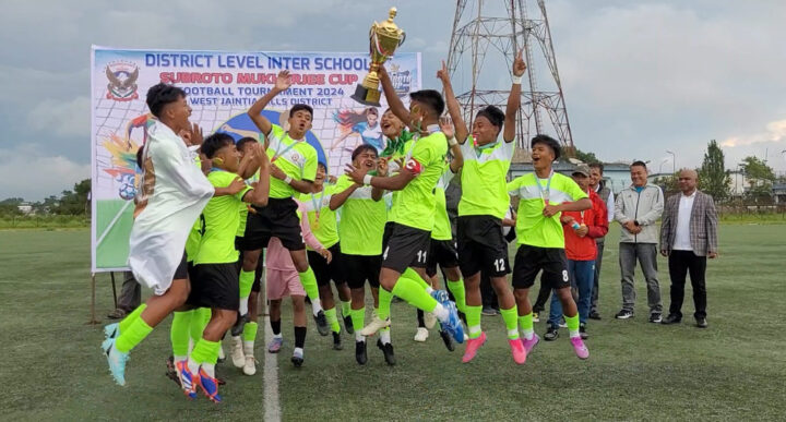 Ka North Liberty bad ka Dominic English School ki lahduh na West Jaiñtia ha ka Subroto Cup News-2024.09_58_30_01.Still