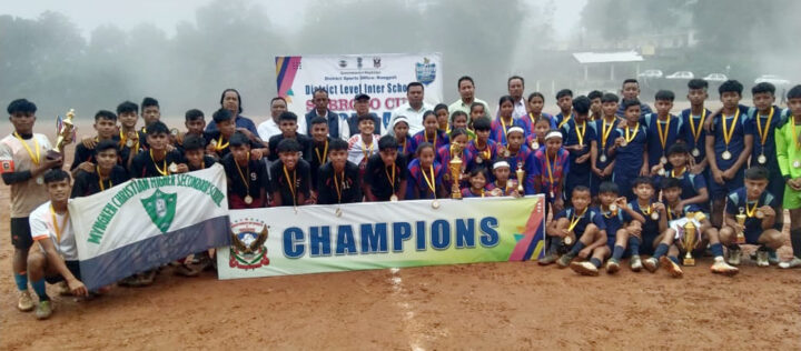 Lahduh ka Christian, Nongjri Pres. & Mynken ha ka District Level Subroto Cup ha Ri Bhoi Ri-Bhoi