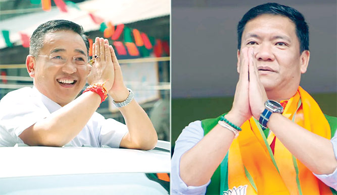 Jop kput ka SKM ha Sikkim bad BJP ha Arunachal ha ka ilekshon MLA, ïoh ka NPP 5 ngut ki MLA bjp